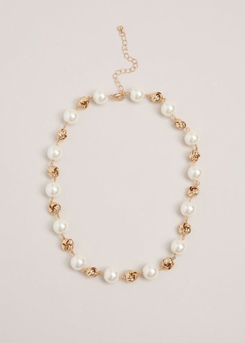 Phase Eight Pearl Jewellery White USA | 7438692-RU